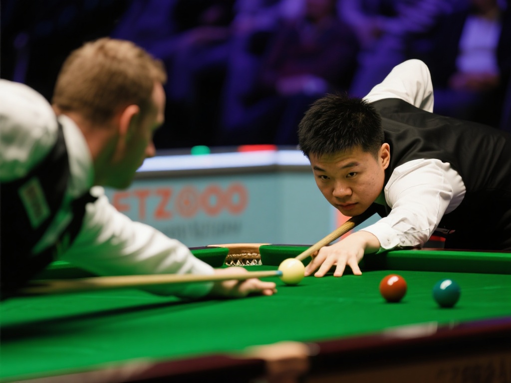 比赛中，赵心童与韦克林的对决充满悬念。韦