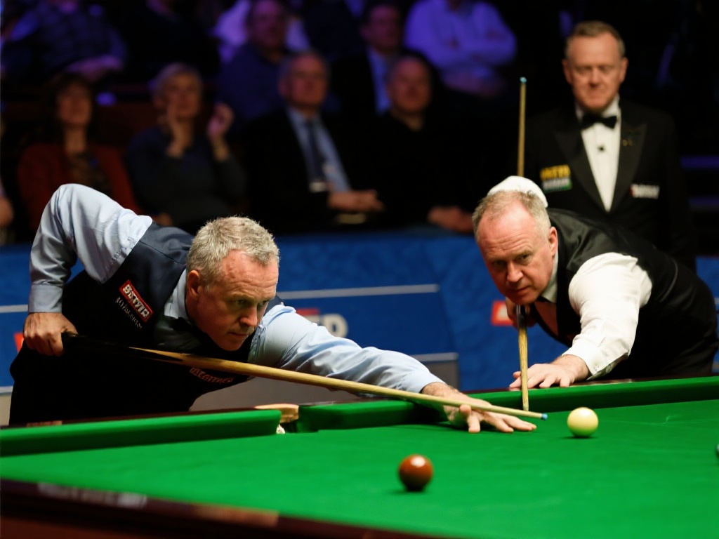 斯诺克世锦赛现场角逐再掀高潮，老将威廉姆
